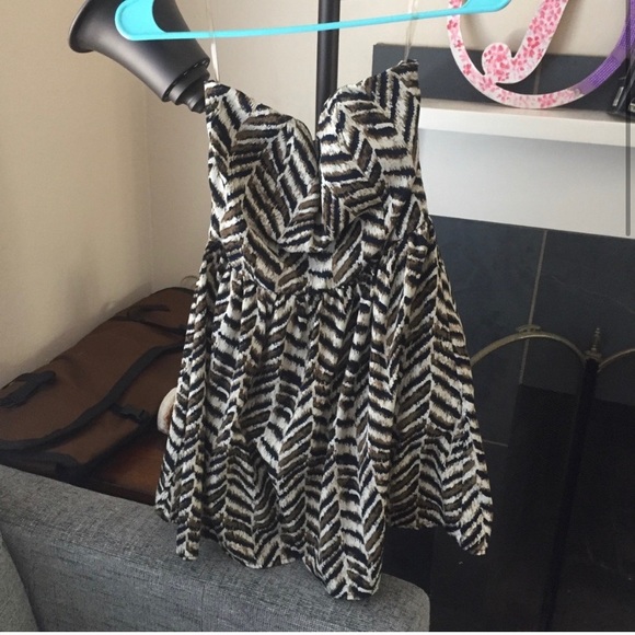 Animal/Tribal Print Windsor Minidress - Picture 11 of 11